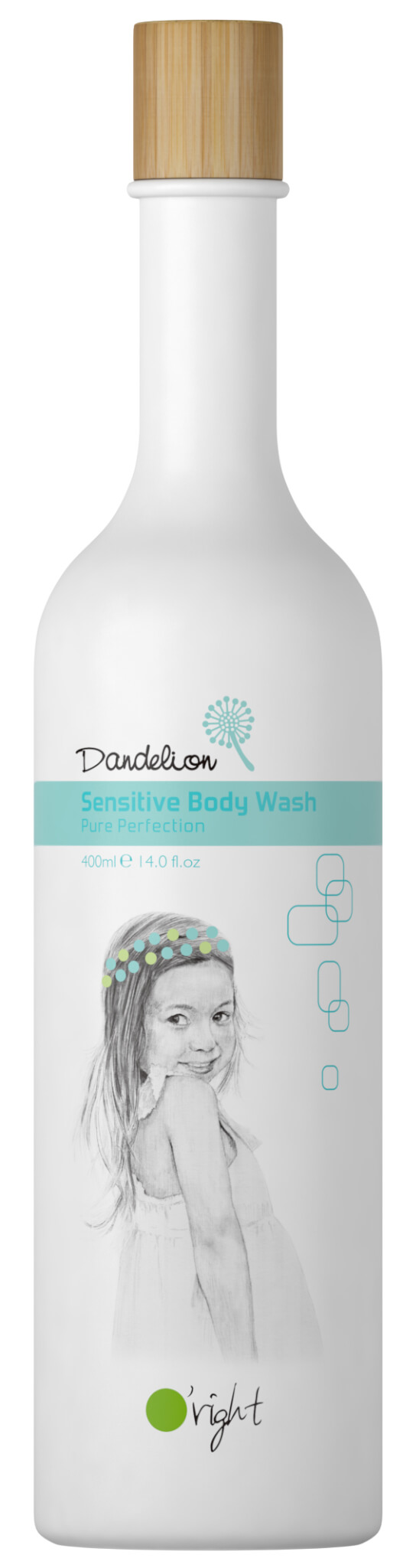 Dandelion Sensitive Body Wash 400ml